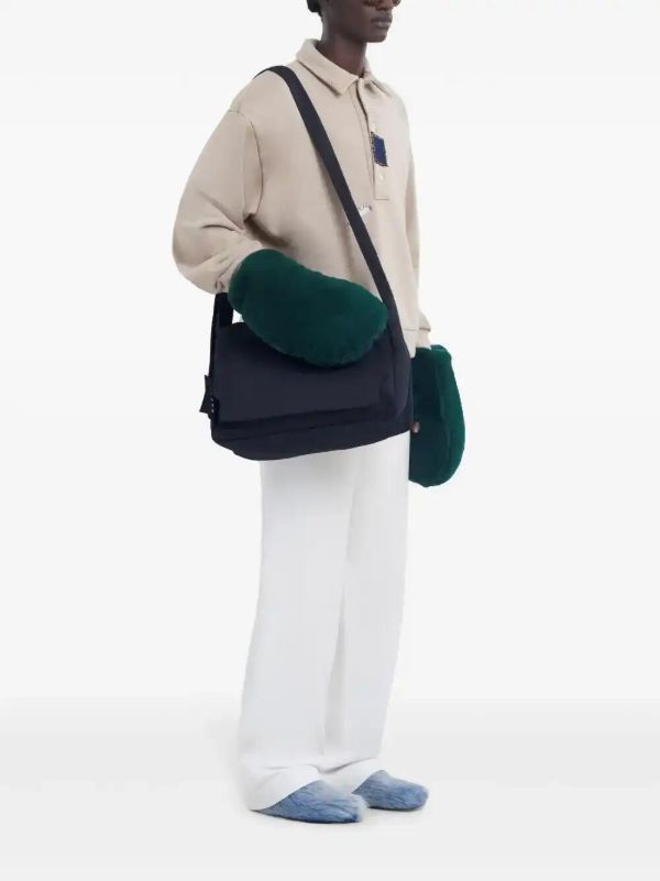 Browns Marni Neutrals Contrast-Stitch Polo Shirt | Browns Polo Shirts