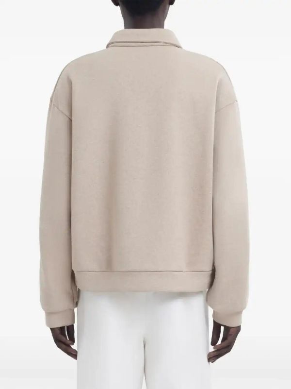 Browns Marni Neutrals Contrast-Stitch Polo Shirt | Browns Polo Shirts