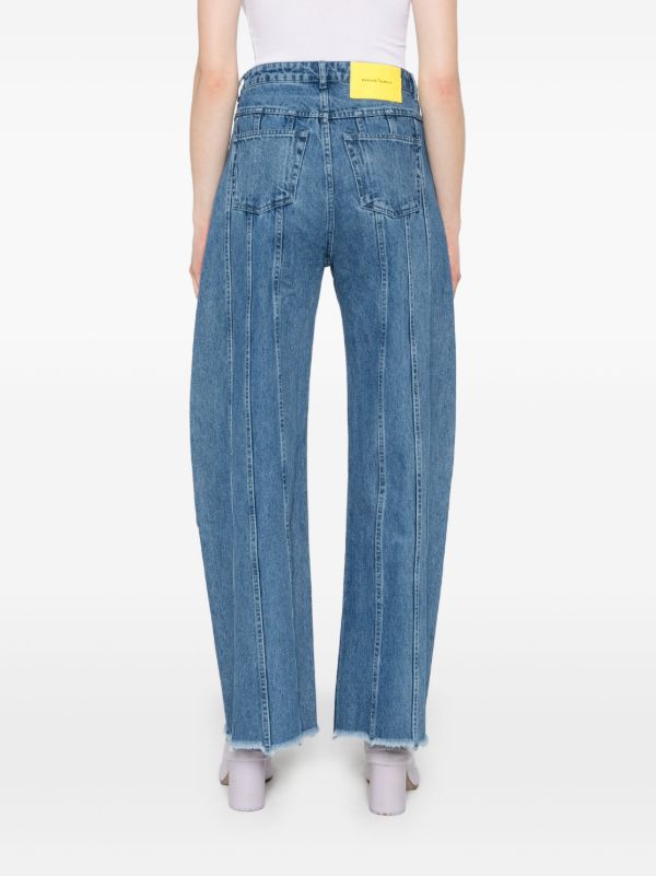 Browns Marques'Almeida Blue Boyfriend Jeans | Browns Boyfriend Jeans