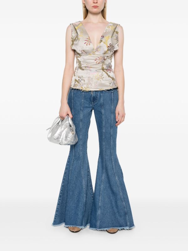 Browns Marques'Almeida Extreme Flare Jeans | Browns Flares & Bell Bottom Jeans