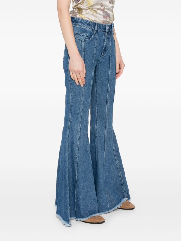 Browns Marques'Almeida Extreme Flare Jeans | Browns Flares & Bell Bottom Jeans