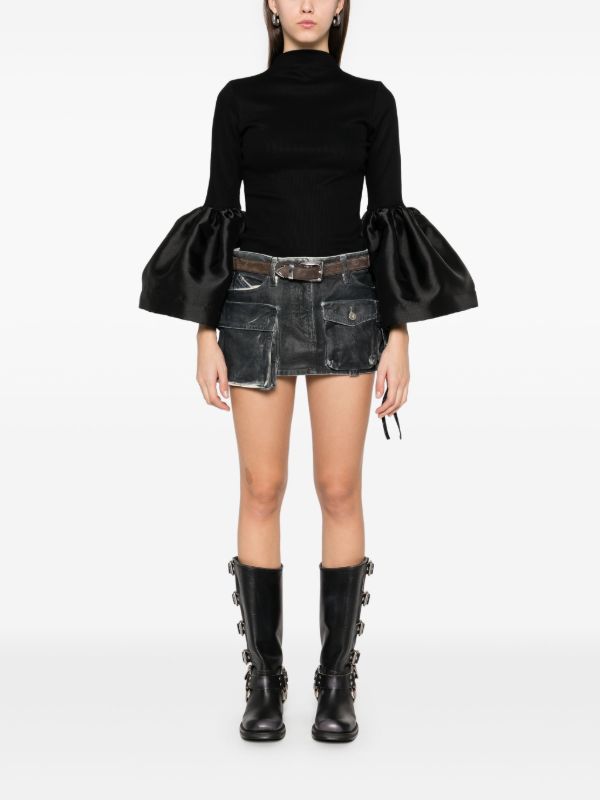 Browns Marques'Almeida Flared-cuff Top | Browns T-Shirts & Jersey Shirts