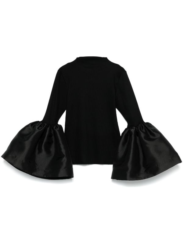 browns Marques'Almeida flared-cuff top | Browns T-Shirts & Jersey Shirts