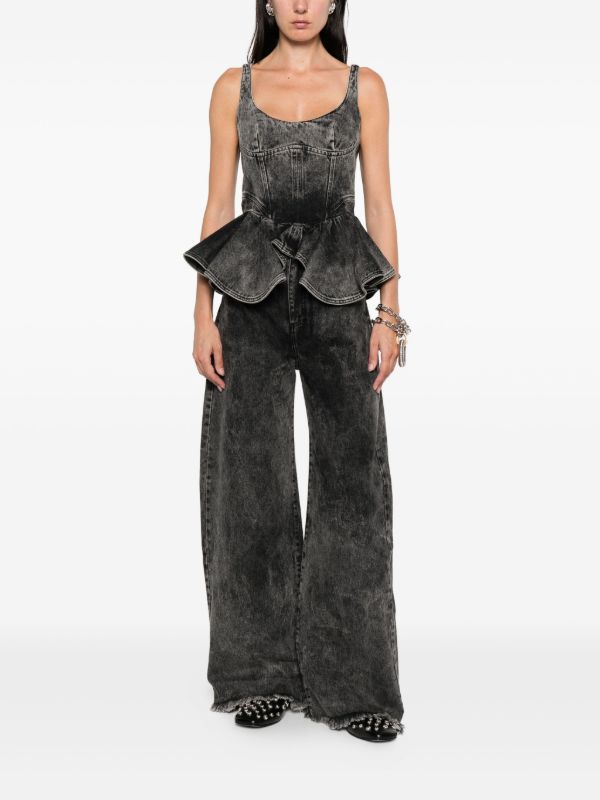 Browns Marques'Almeida High-waisted Boyfriend Jeans | Browns Wide-Leg Jeans