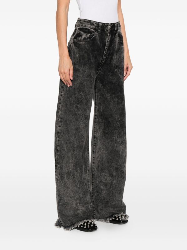 Browns Marques'Almeida High-waisted Boyfriend Jeans | Browns Wide-Leg Jeans