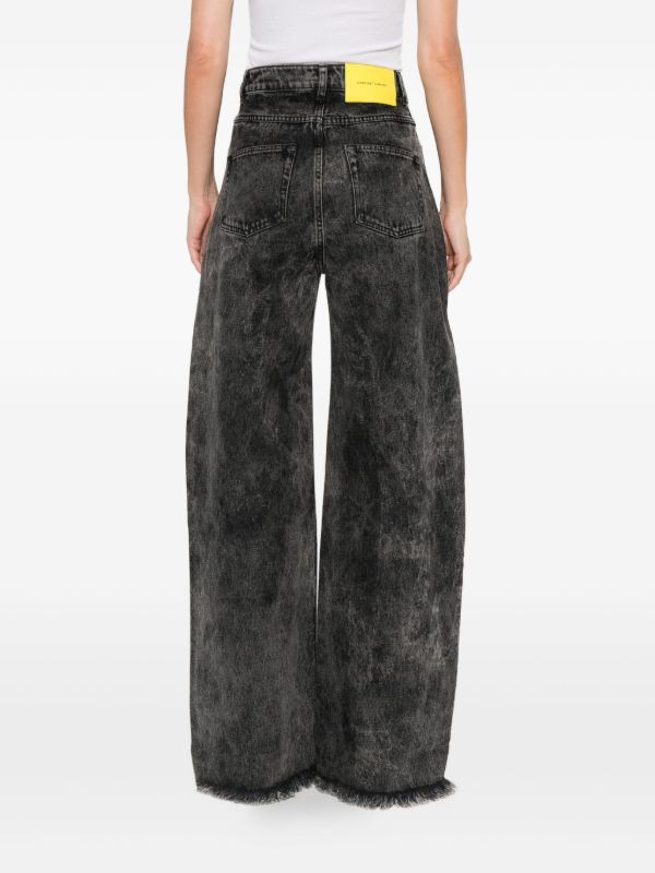 Browns Marques'Almeida High-waisted Boyfriend Jeans | Browns Wide-Leg Jeans