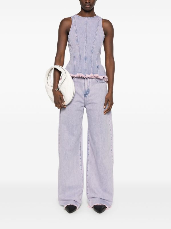 Browns Marques'Almeida Overdyed Boyfriend Jeans | Browns Boyfriend Jeans