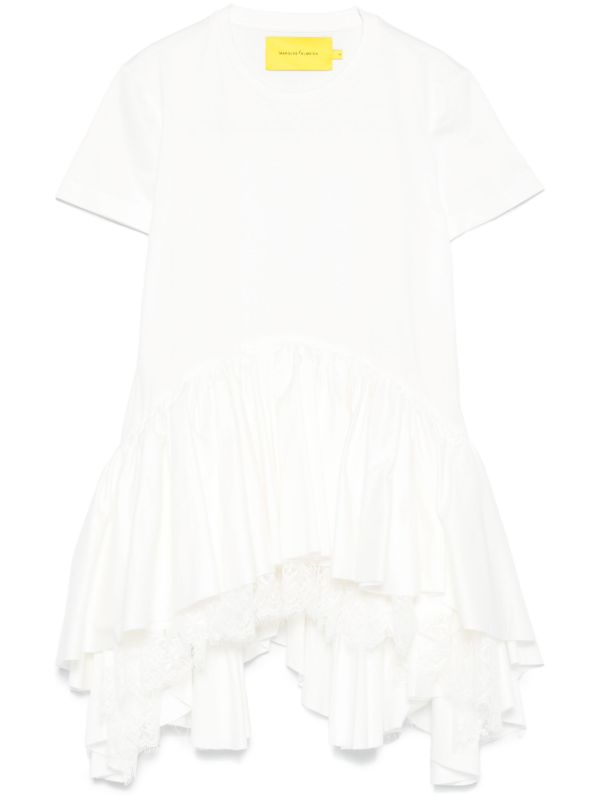 browns Marques'Almeida ruffled T-shirt | Browns T-Shirts & Jersey Shirts
