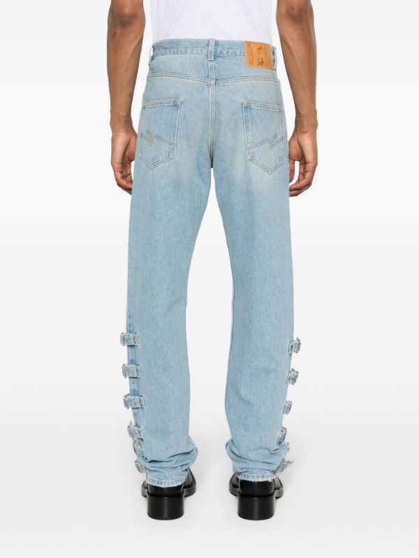 Browns Martine Rose Buckle Jeans | Browns Regular & Straight-Leg Jeans