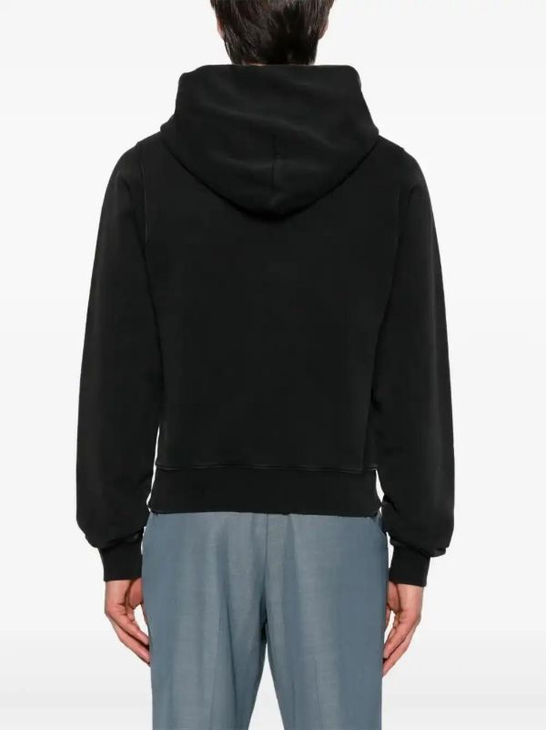 Browns Martine Rose Logo-print Hoodie | Browns Hoodies