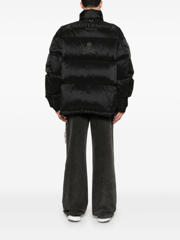 Browns Mastermind Japan Logo-Print Puffer Jacket | Browns Down Jackets