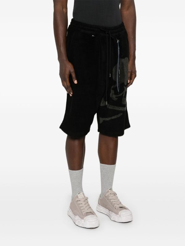 Browns Mastermind Japan Skull-Jacquard Shorts | Browns Track & Running Shorts