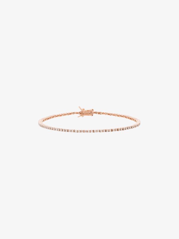 browns Mateo 14K rose gold diamond tennis bracelet | Browns Fine Bracelets