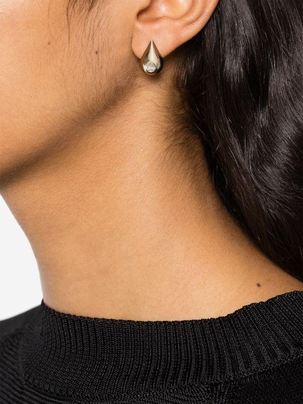 Browns Mateo 14K Yellow Gold Droplet Diamond Earrings | Browns Fine Earrings