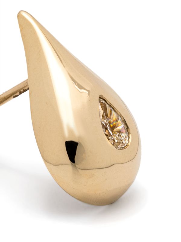 Browns Mateo 14K Yellow Gold Droplet Diamond Earrings | Browns Fine Earrings
