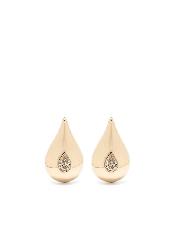browns Mateo 14K Yellow Gold Droplet Diamond Earrings | Browns Fine Earrings