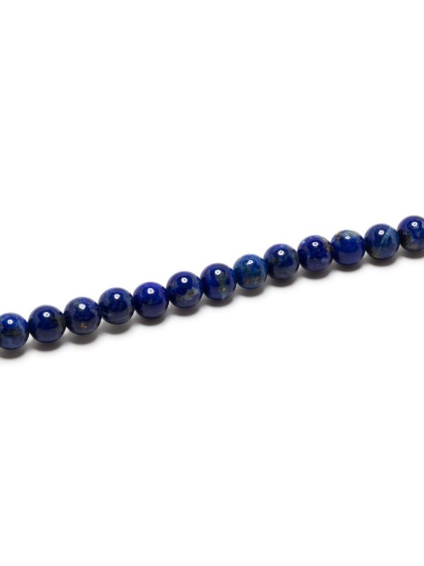 Browns Mateo 14K Yellow Gold Lapis Beaded Bracelet | Browns Bracelets