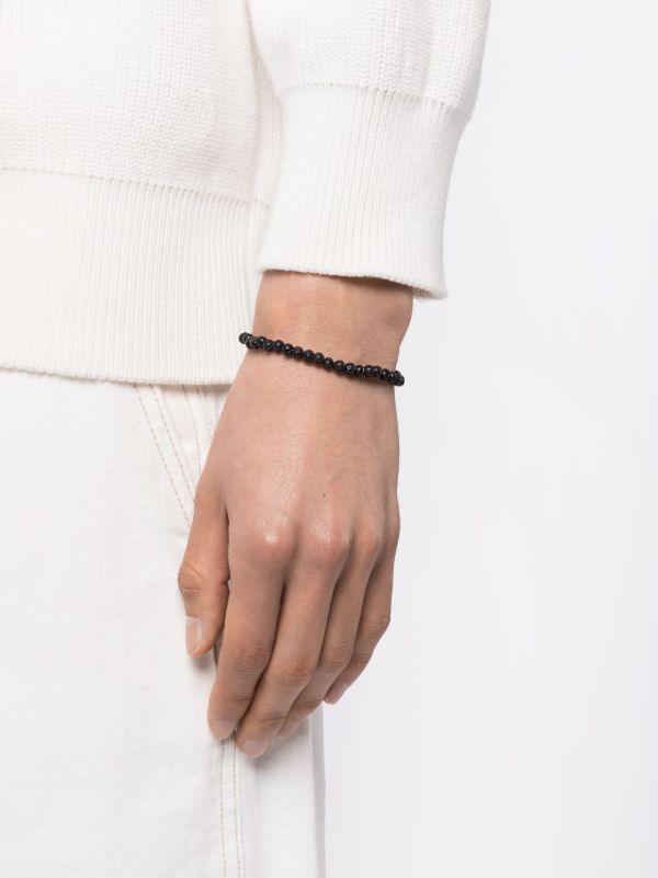 Browns Mateo 14K Yellow Gold Lava Bead Bracelet | Browns Bracelets