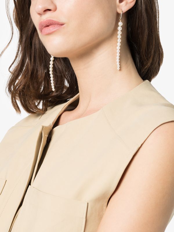 Browns Mateo 14K Yellow Gold Pearl Drop Earrings | Browns Fine Earrings