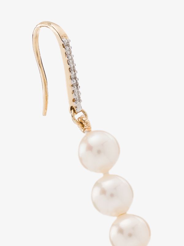 Browns Mateo 14K Yellow Gold Pearl Drop Earrings | Browns Fine Earrings