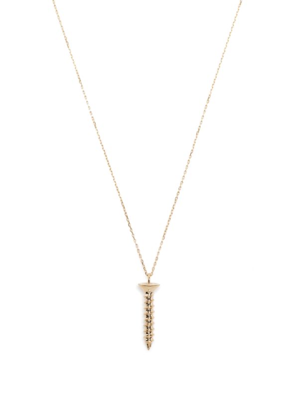 browns Mateo 14K Yellow Gold Screw Pendant Necklace | Browns Necklaces