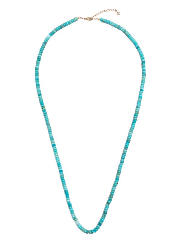 browns Mateo 14k Yellow gold turquoise bead necklace | Browns Necklaces