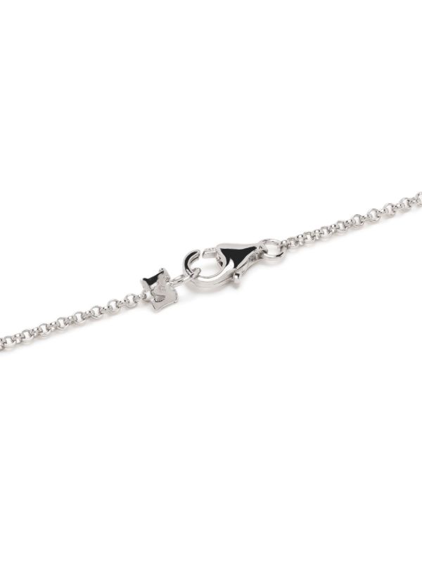 Browns Mateo Sterling Silver Malachite Pentagon Necklace | Browns Necklaces