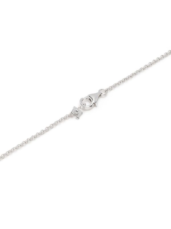Browns Mateo Sterling Silver Onyx Pentagon Necklace | Browns Necklaces