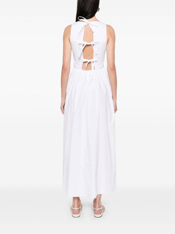 Browns Matteau Tie Back Midi Dress | Browns Day Dresses