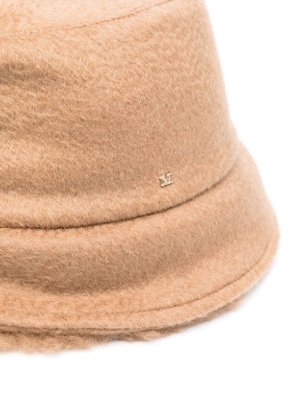 Browns Max Mara Brown Brushed Bucket Hat | Browns Hats
