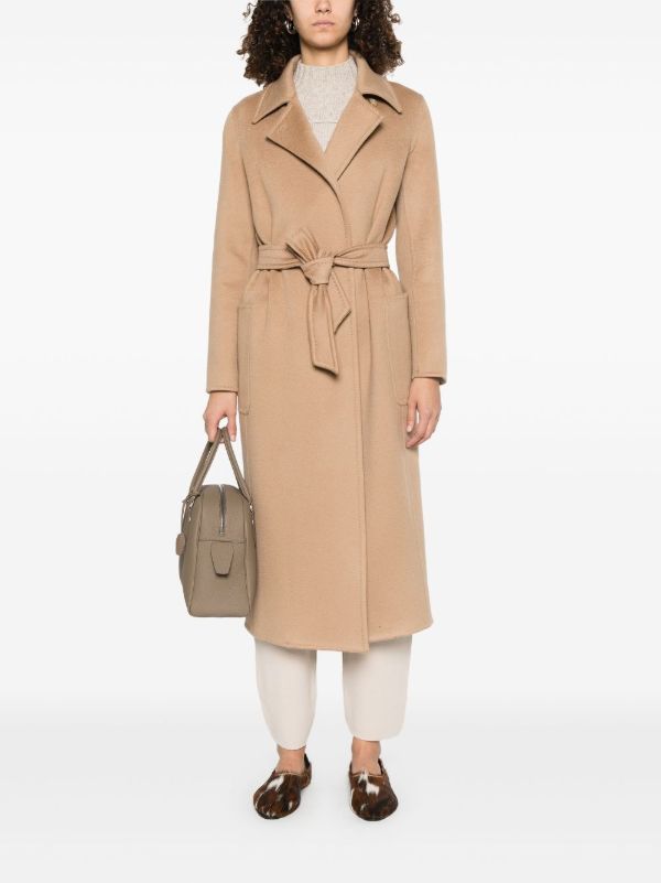 Browns Max Mara Cashmere Double-Breasted Coat | Browns Double Breasted & Peacoats