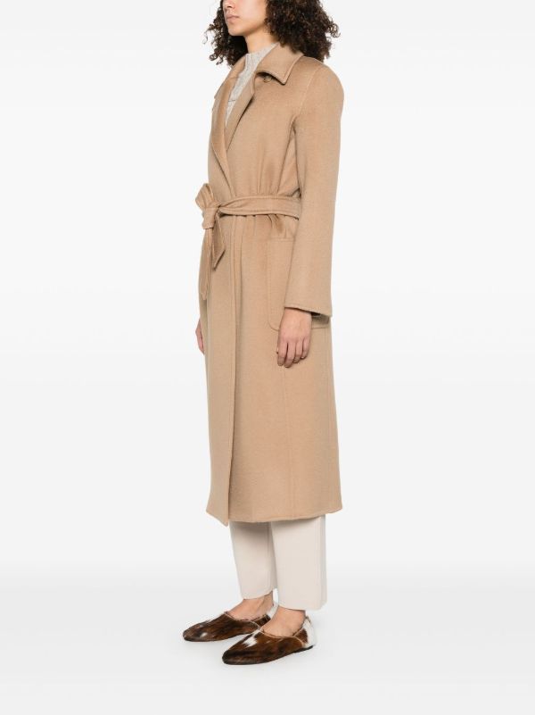 Browns Max Mara Cashmere Double-Breasted Coat | Browns Double Breasted & Peacoats