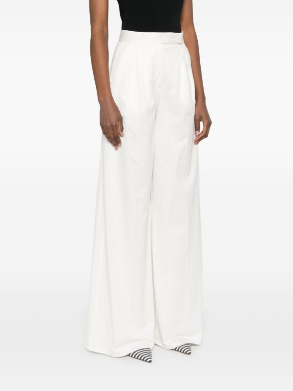 Browns Max Mara Chenzia Trousers | Browns Wide-Leg Pants