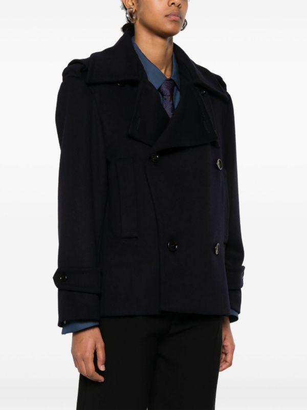 Browns Max Mara Double-Breasted Trench Coat | Browns Trench Coats & Raincoats