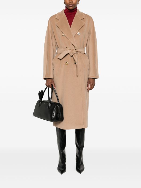 Browns Max Mara Madame Double-breasted Wool Coat | Browns Double Breasted & Peacoats