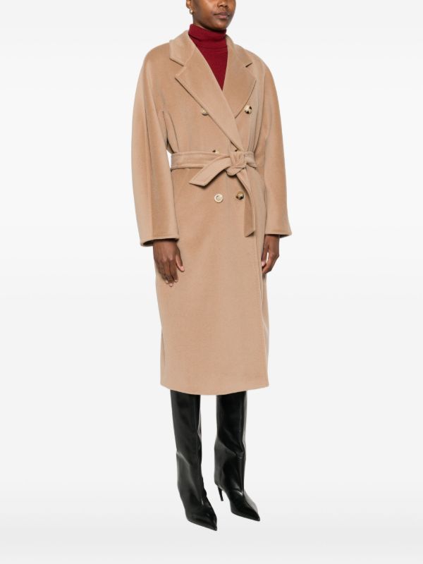 Browns Max Mara Madame Double-breasted Wool Coat | Browns Double Breasted & Peacoats