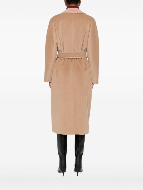 Browns Max Mara Madame Double-breasted Wool Coat | Browns Double Breasted & Peacoats