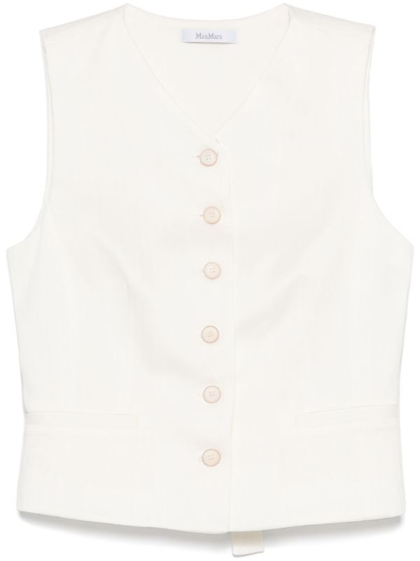 browns Max Mara Mirella waistcoat | Browns Waistcoats & Gilets