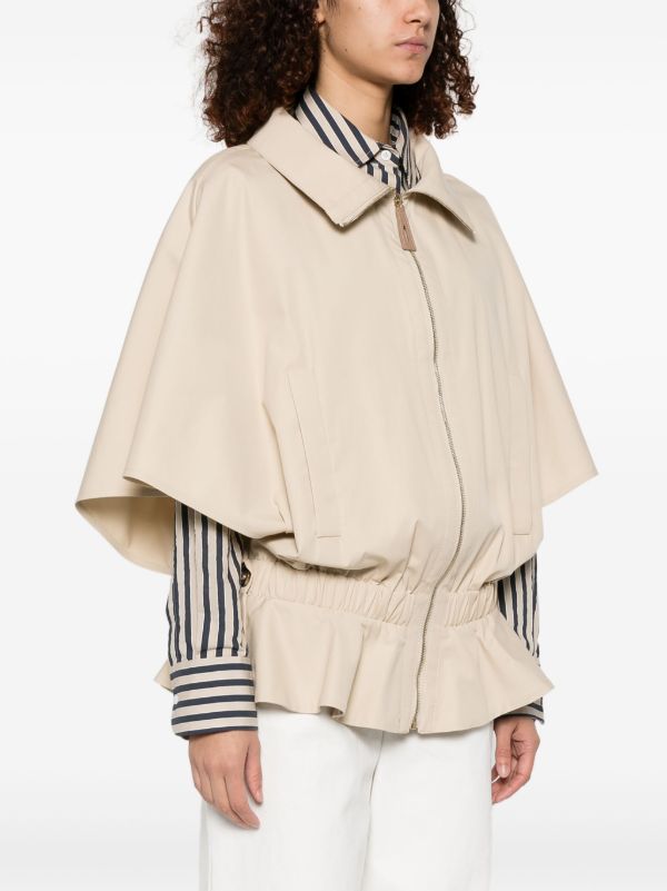 Browns Max Mara Neutrals Chic Jacket | Browns Varsity Jackets