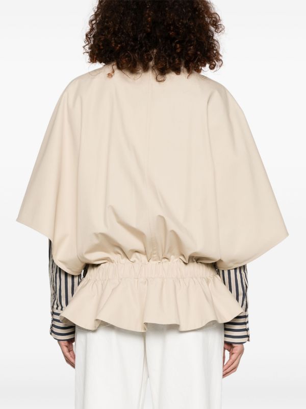 Browns Max Mara Neutrals Chic Jacket | Browns Varsity Jackets