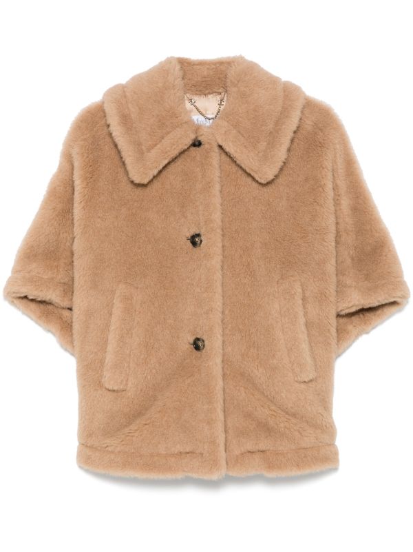 browns Max Mara Tenebre Jacket | Browns Faux Fur Jackets