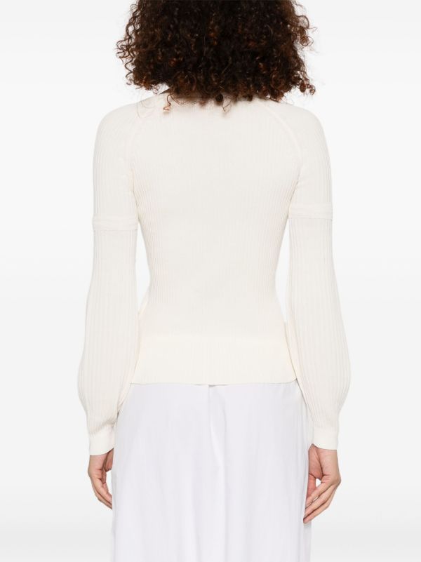 Browns Max Mara White Gioiosa Sweater | Browns Knitted Sweaters