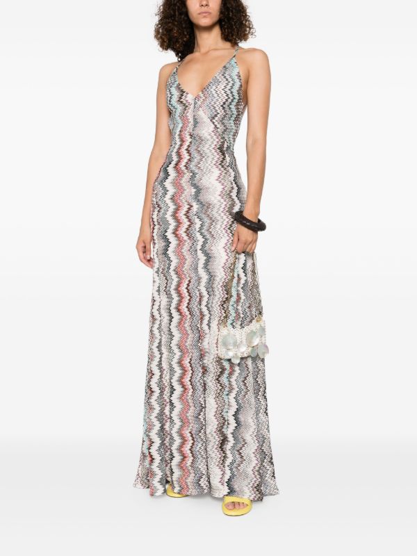 Browns Missoni Halterneck Sleeveless Maxi Dress | Browns Day Dresses