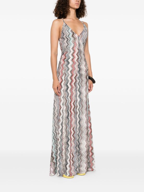Browns Missoni Halterneck Sleeveless Maxi Dress | Browns Day Dresses