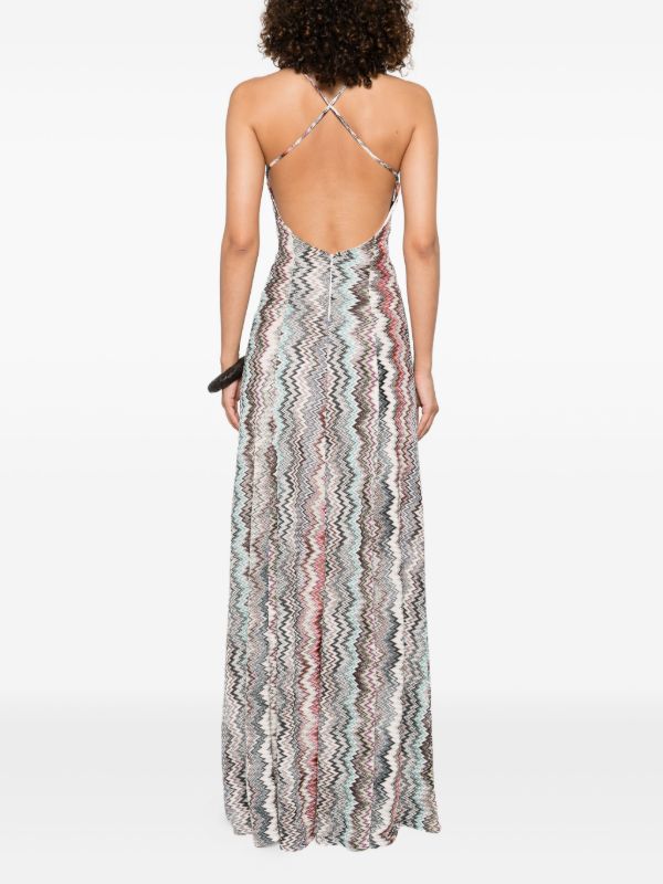 Browns Missoni Halterneck Sleeveless Maxi Dress | Browns Day Dresses