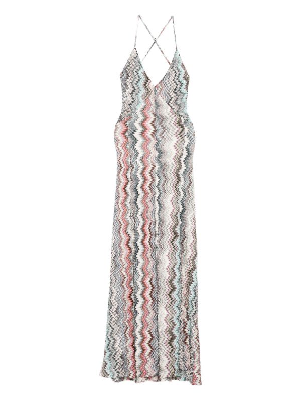 browns Missoni halterneck sleeveless maxi dress | Browns Day Dresses