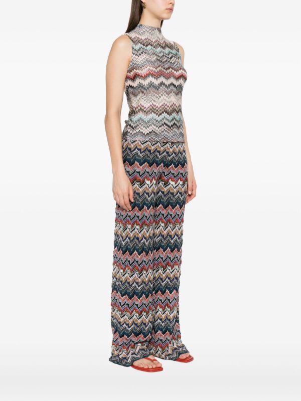 Browns Missoni High-neck Sleeveless Top | Browns Vests & Tank Tops
