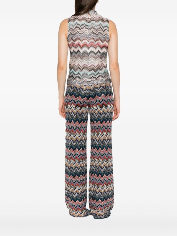 Browns Missoni High-neck Sleeveless Top | Browns Vests & Tank Tops