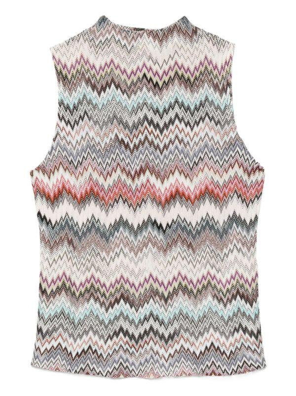 browns Missoni high-neck sleeveless top | Browns Vests & Tank Tops