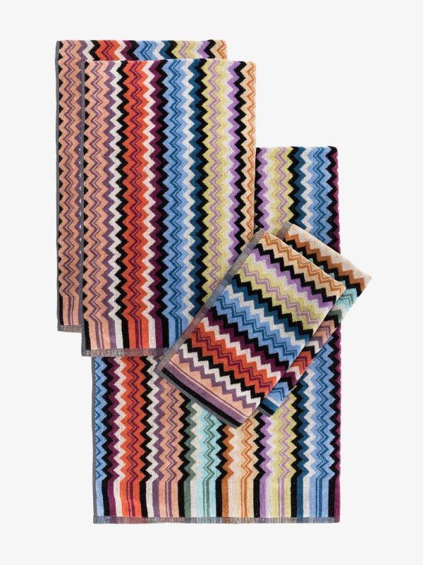 browns Missoni Home Adam cotton towels (set of 5) | Browns Towels